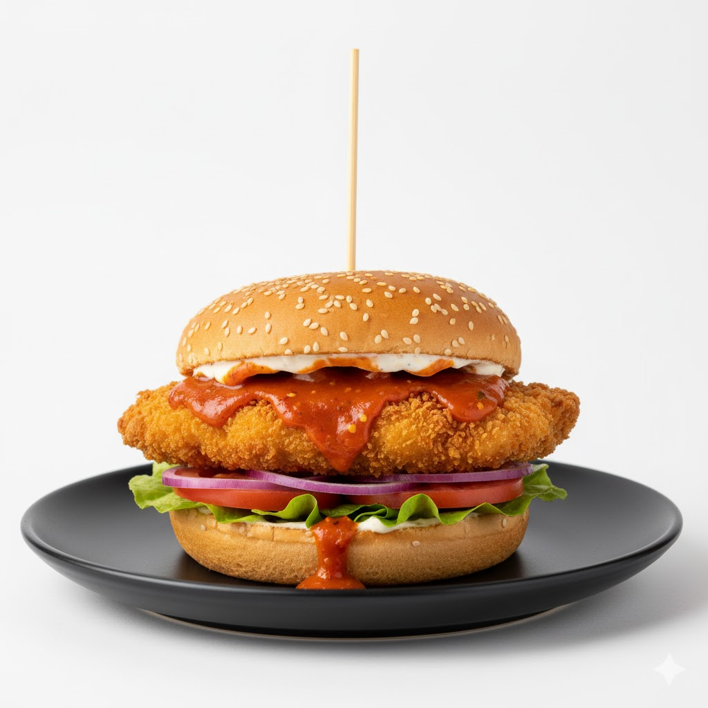 Chicken Peri-Peri Burger